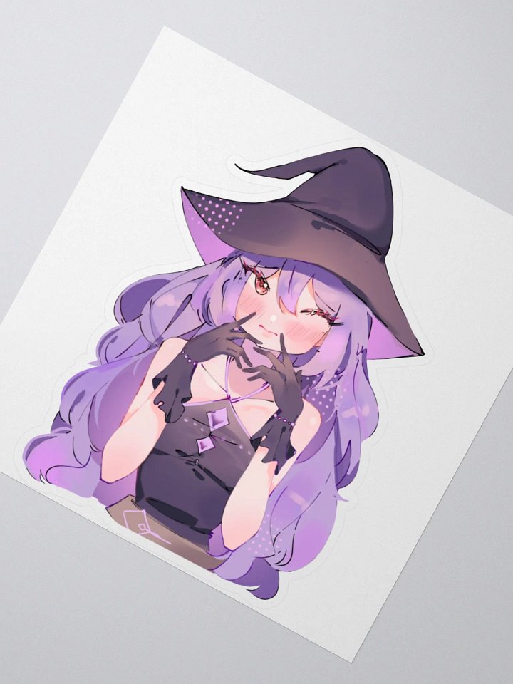 ShiroBeats Shy Kiss Cut Sticker product image (6)