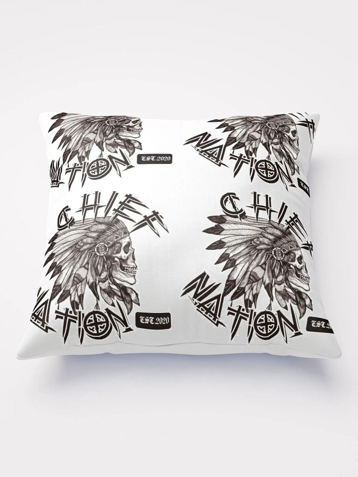 Chief Nation Headdress Skull Pillow product image (1)