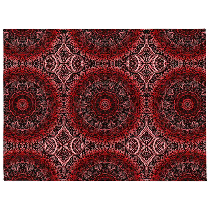 Harmony Mandala Throw Blanket product image (1)
