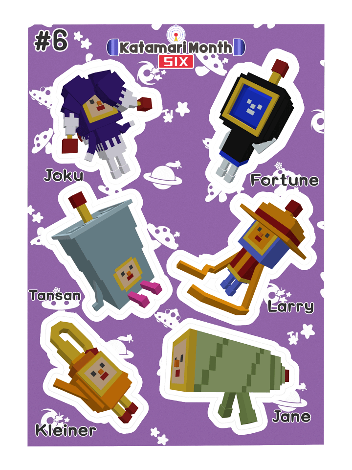 KDM6 OC Cousin Sticker Sheet #6 product image (2)