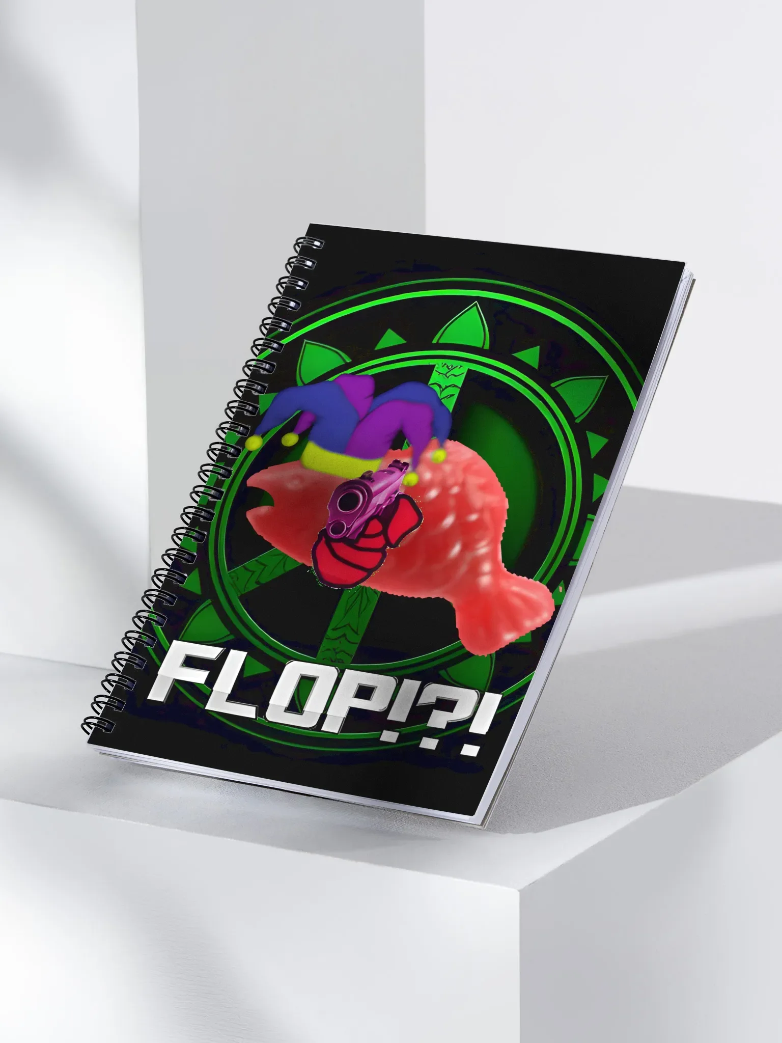 The Wise Jester Spiral Notebook product image (3)