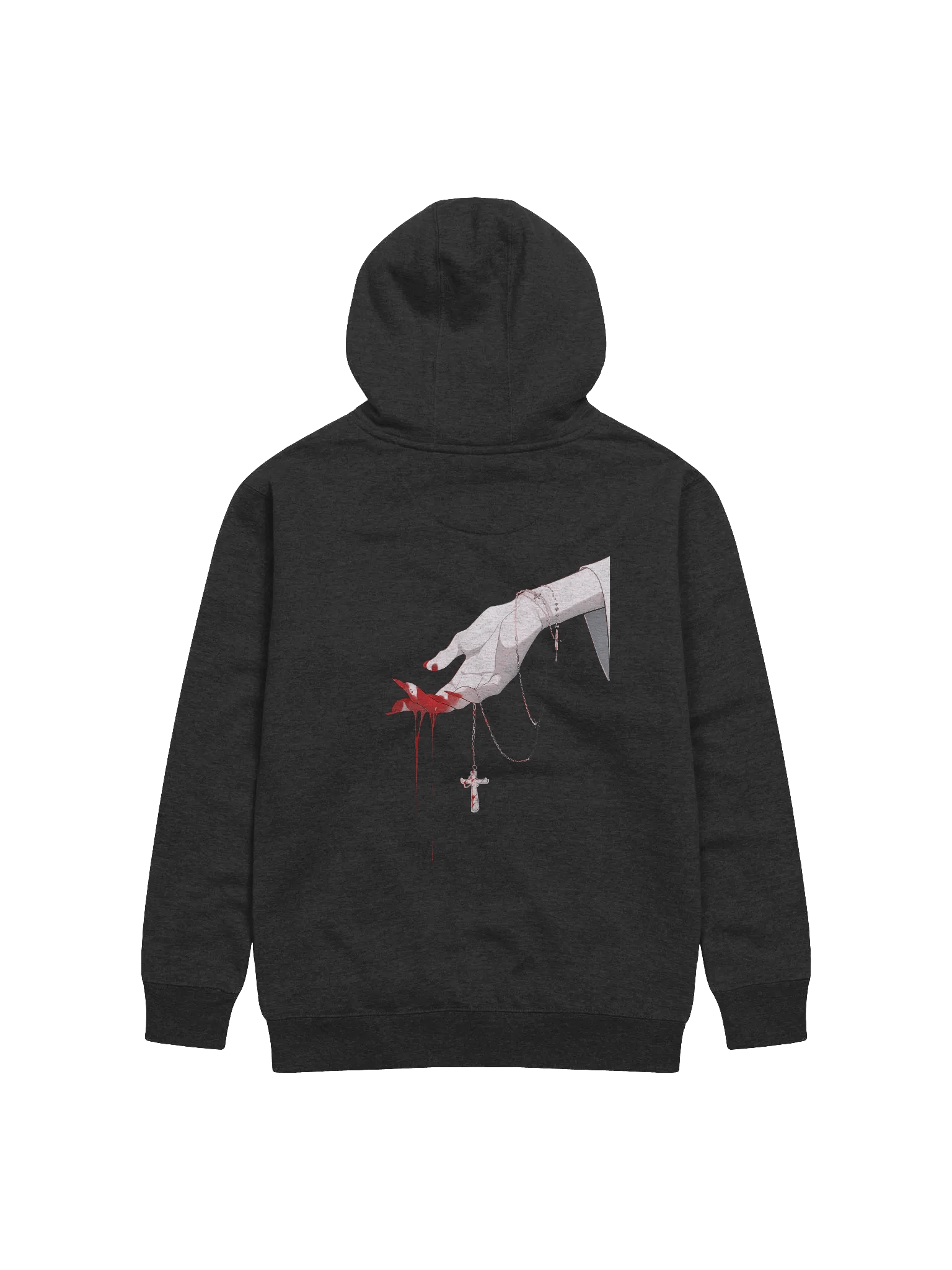 "Blood of the Martyr" Back Unisex Printed Hoodie product image (2)
