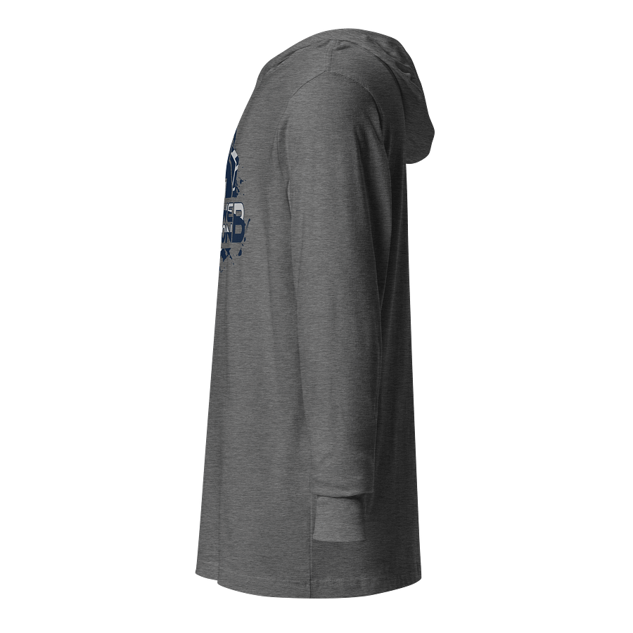 DWD Long Sleeve Light Hoodie - Blue Logo product image (4)