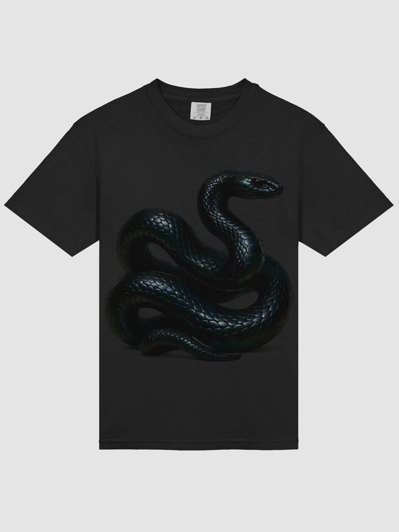 Glossy Serpent Coiled T-Shirt product image (5)