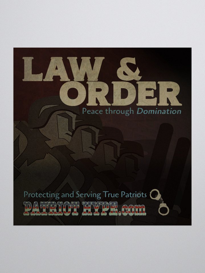 Sticker: Patriot Hype - Law & Order product image (1)