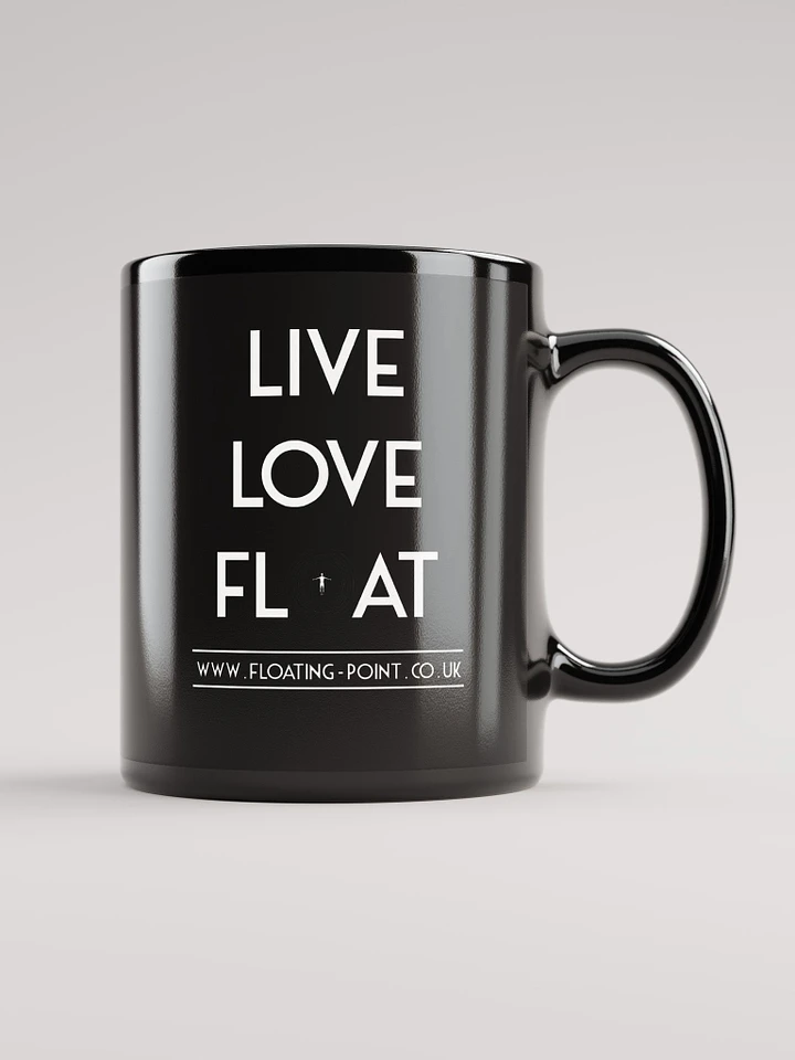 Live Love Float Mug (Black) product image (1)