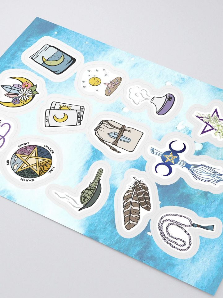 Seeker of Magick Sticker Sheet product image (2)