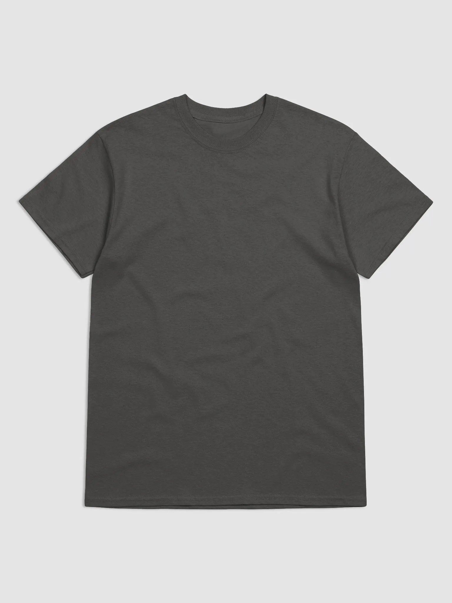 Plain Color Charcoal T-Shirt product image (5)