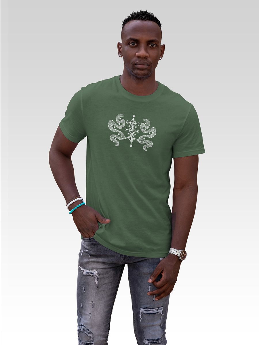 T-shirt avec le vèvè de Damballah & Ayida product image (1)