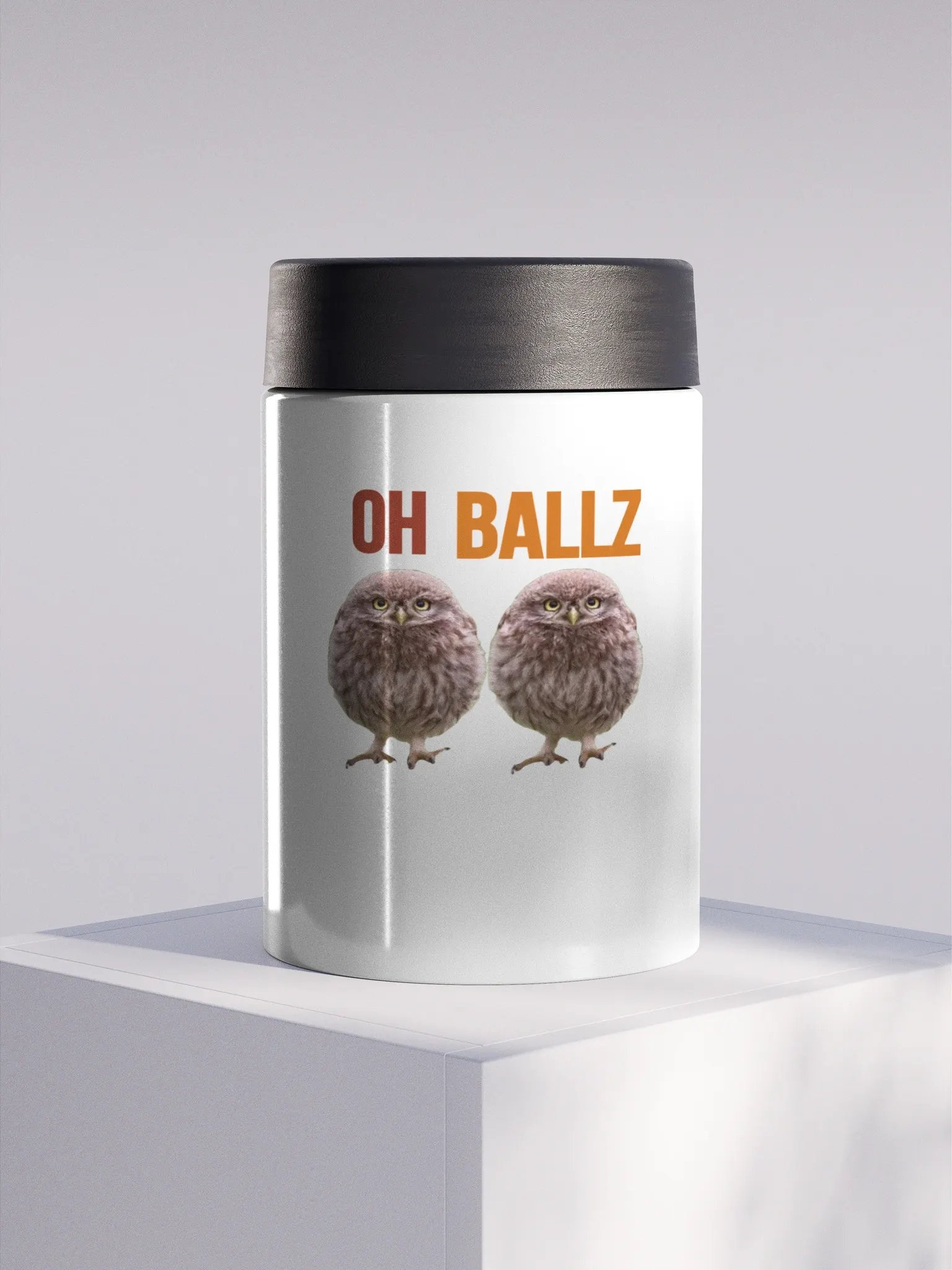 Oh Ballz Stainless Steel Koozie product image (2)