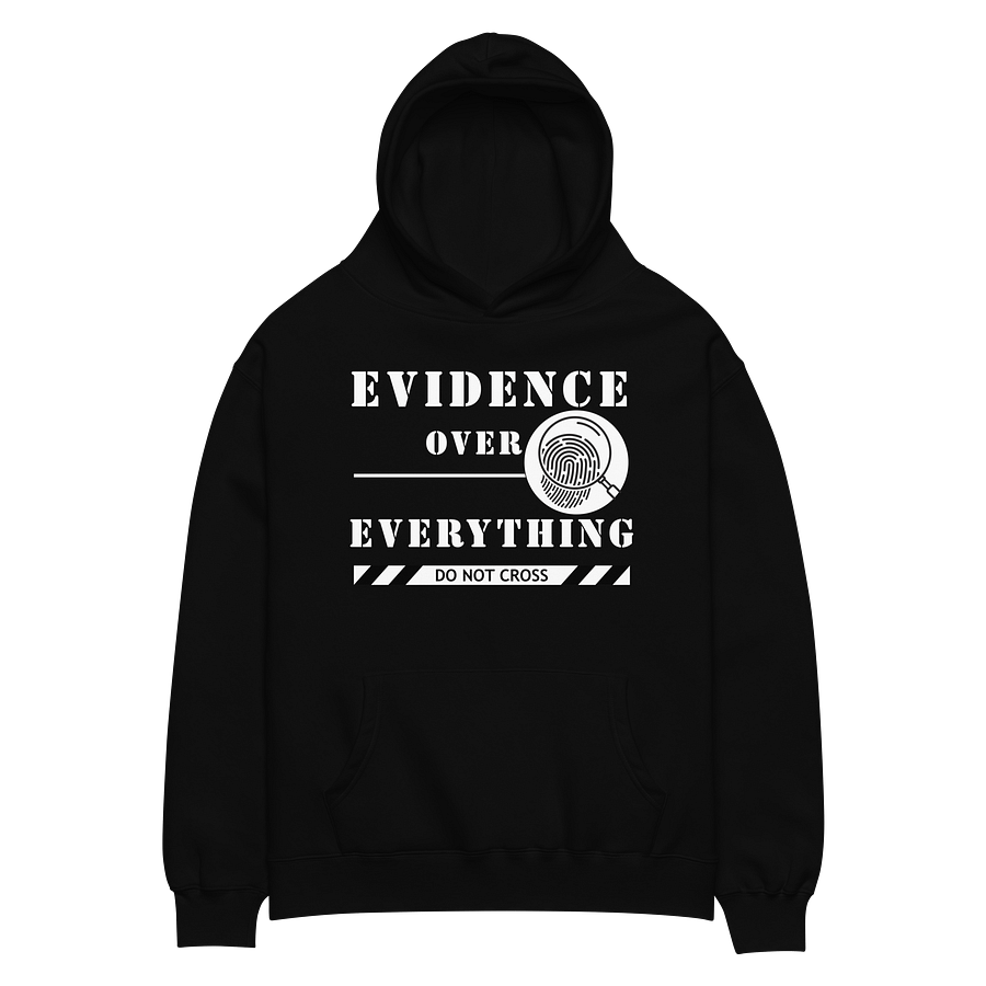 CrimeClothes Evidence Over Everything Premium Oversized Hoodie product image (6)