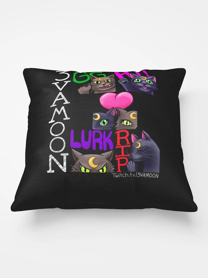 Dini and Nyxie Throw Pillow product image (2)