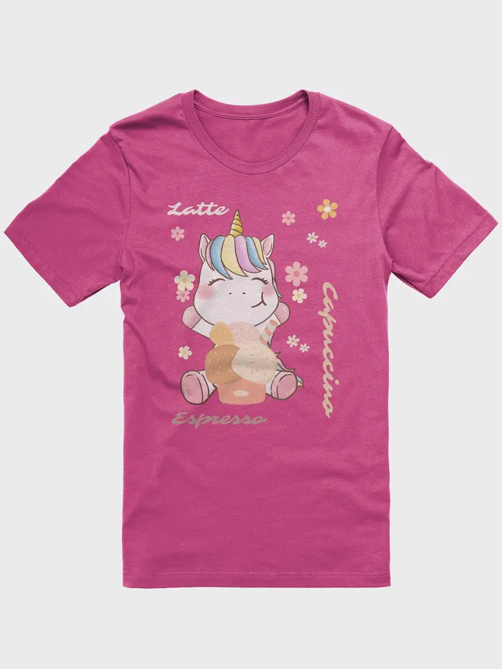 Rainbow Unicorn Coffee Ice Cream T-Shirt product image (1)