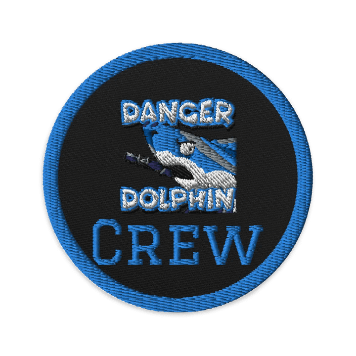 Danger Dolphin Crew Patch product image (1)