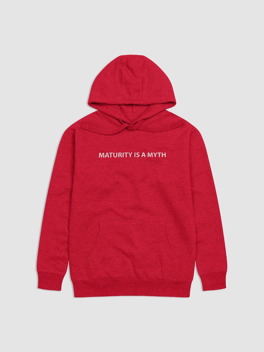 Maturity Is A Myth Team Red Hoodie product image (1)