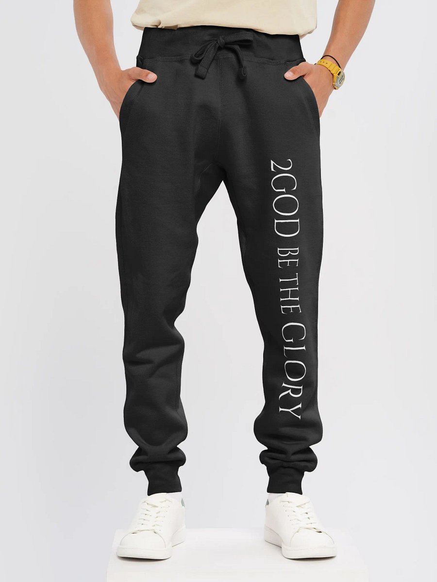 2 God Be The Glory (White Text) | Men's Joggers product image (3)