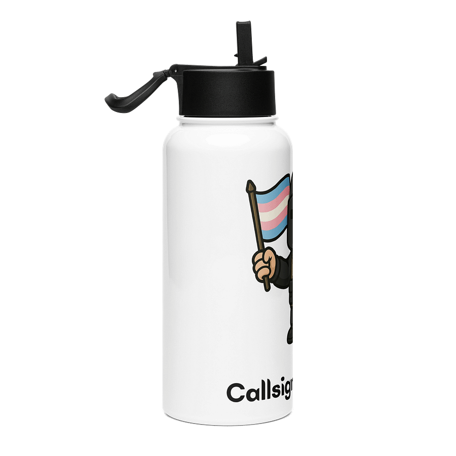 Raid With Pride – Trans Edition Water Bottle product image (4)