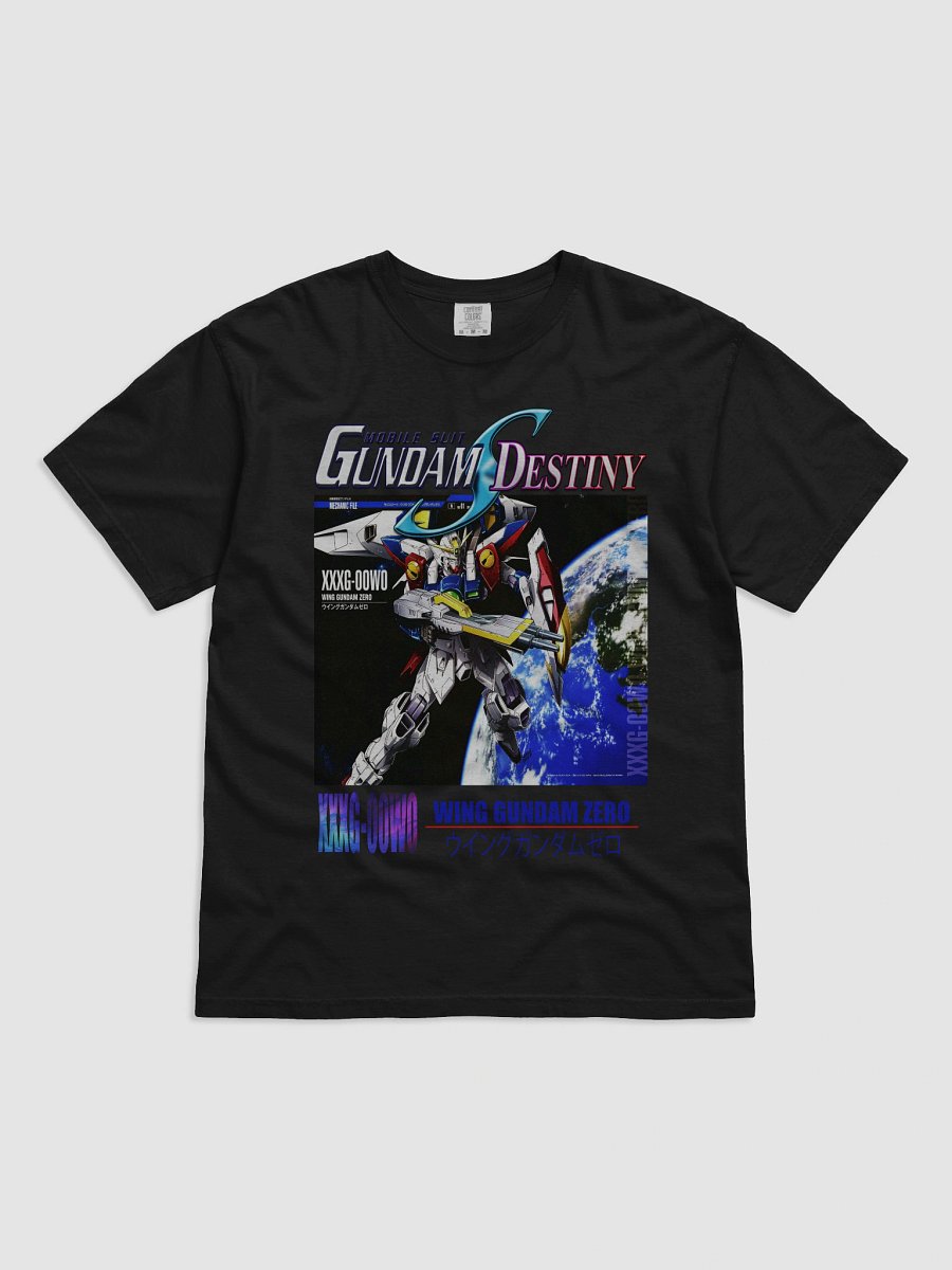 Wing Gundam Zero Mech Space T-Shirt product image (10)