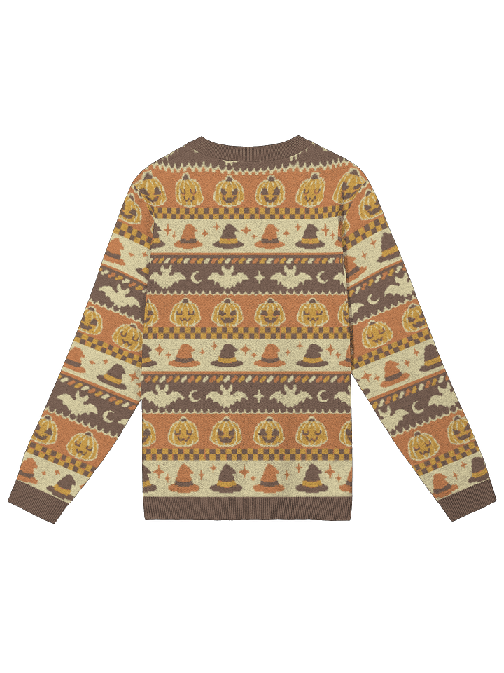 Spoopy Knit sweater (Pumpkin Spice) product image (2)