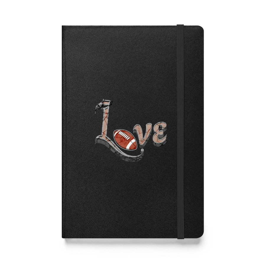 Love Football Hardcover Notebook product image (1)