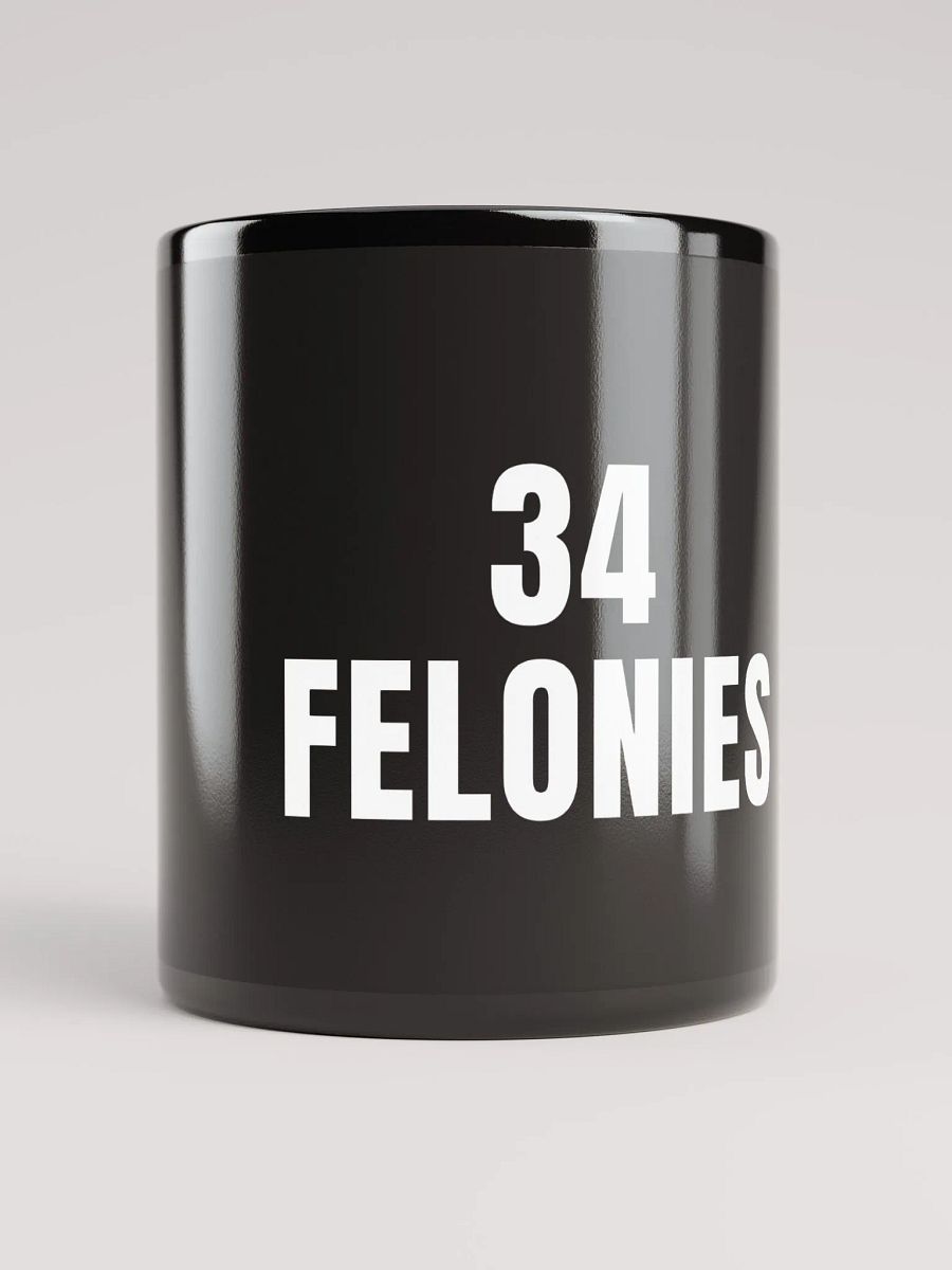 Pris-34- FELONIES-Black Glossy Mug product image (5)
