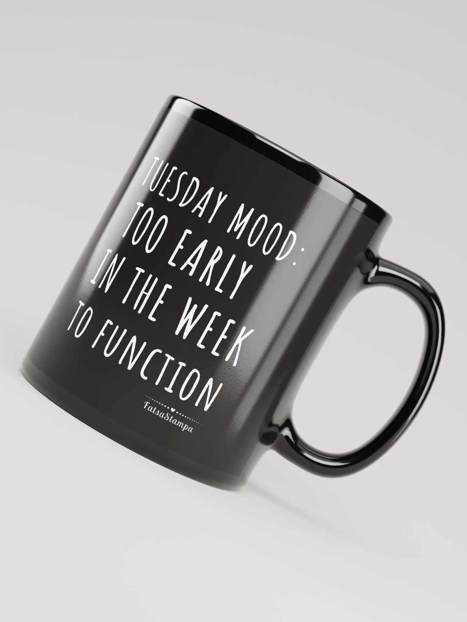 Thursday Mug: Almost Friday, Kinda , Sorta – Sip Through the Week!Black Mug product image (8)