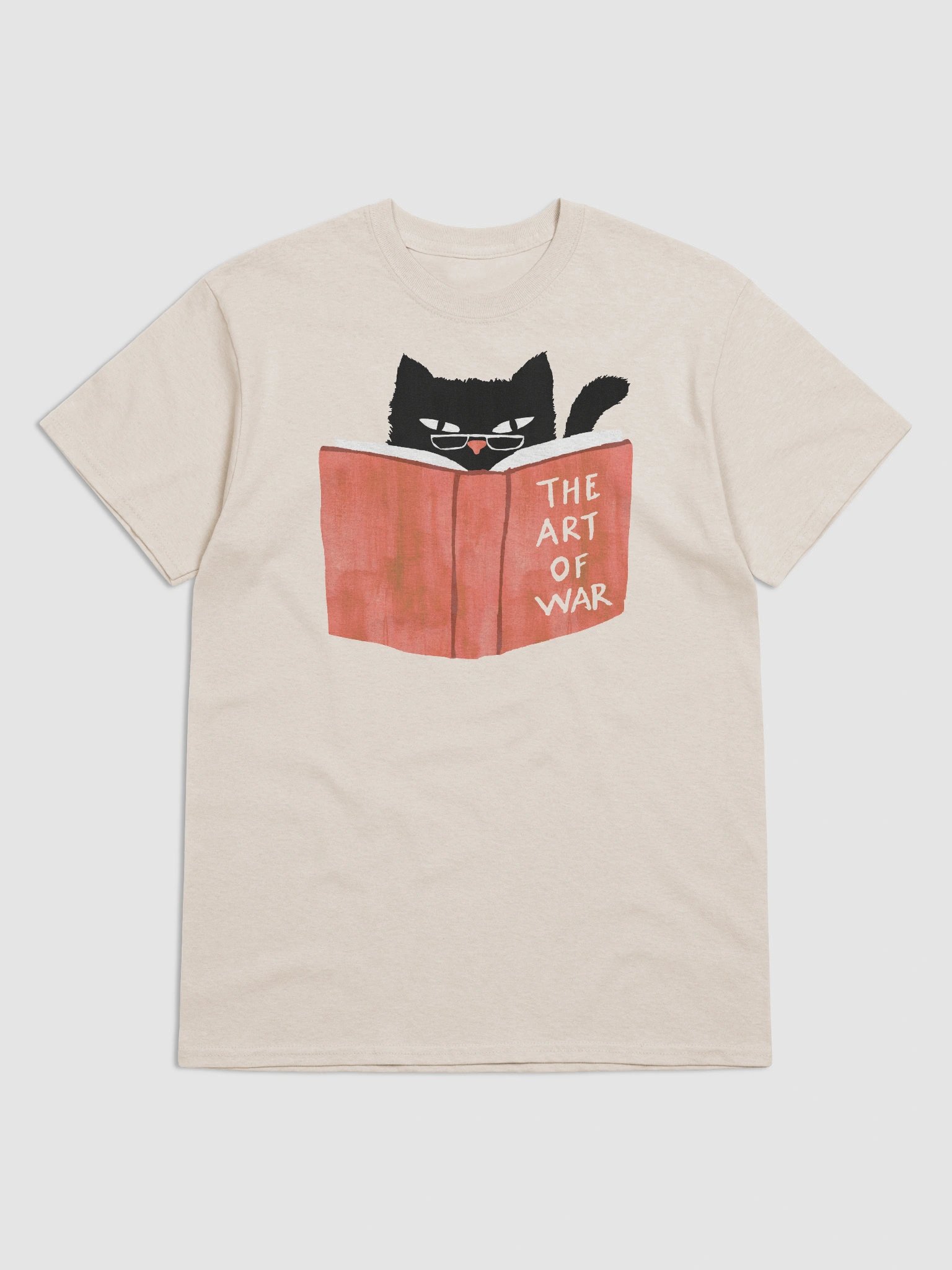 Diabolic cat graphic t-shirt product image (89)
