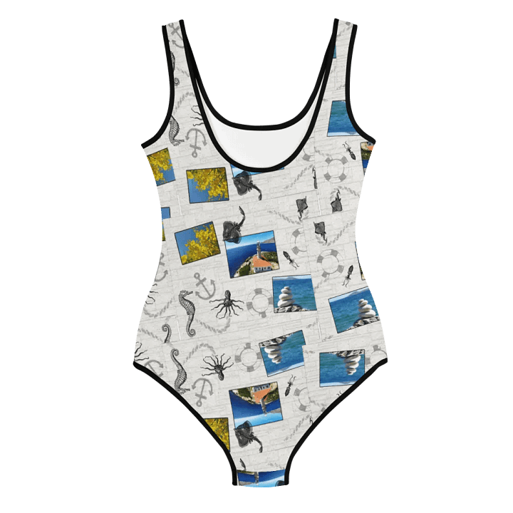 Sea design (photoshop by Dina R.) - Youth Swimsuit product image (2)