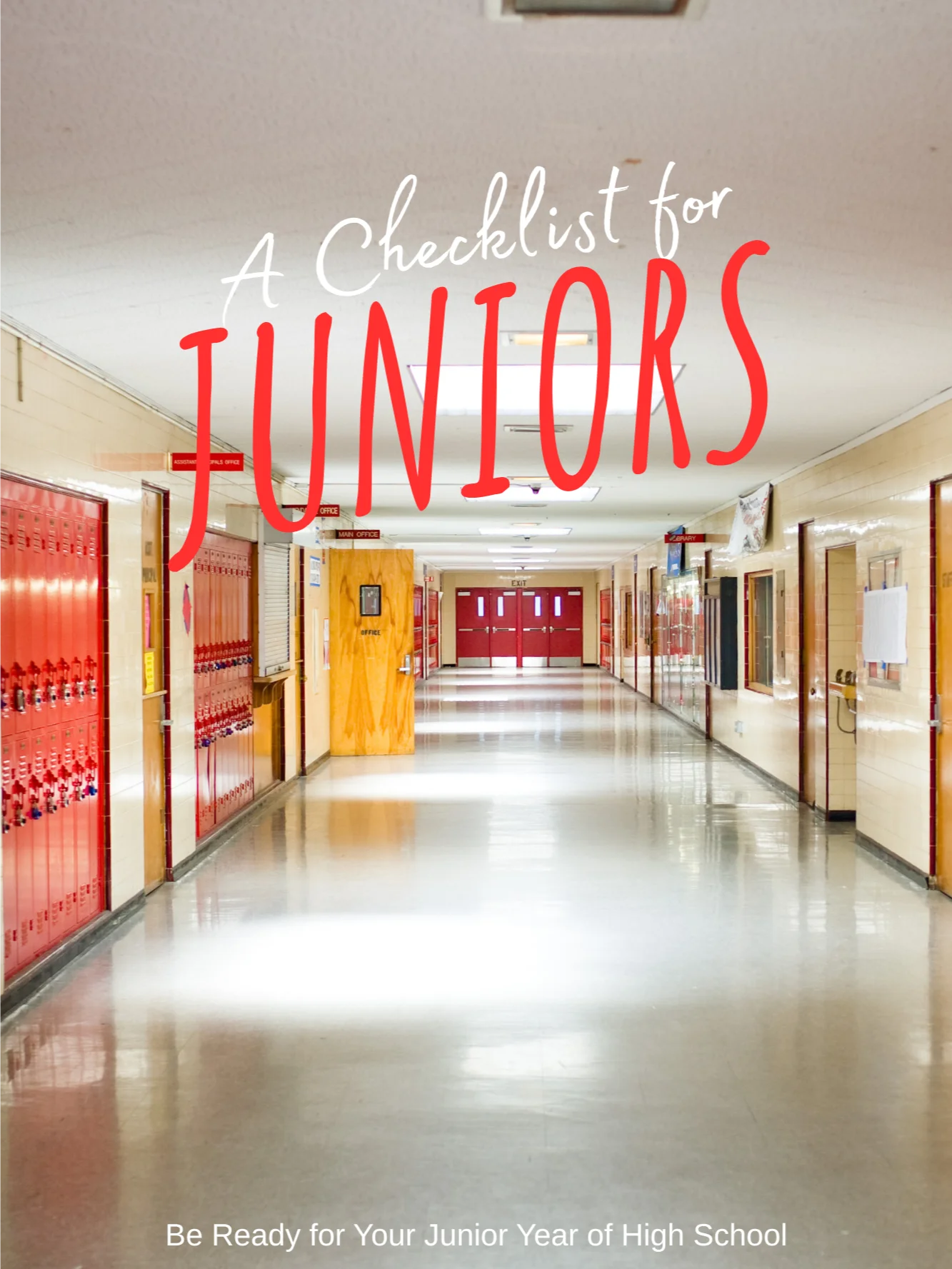 High School Junior Checklist product image (1)