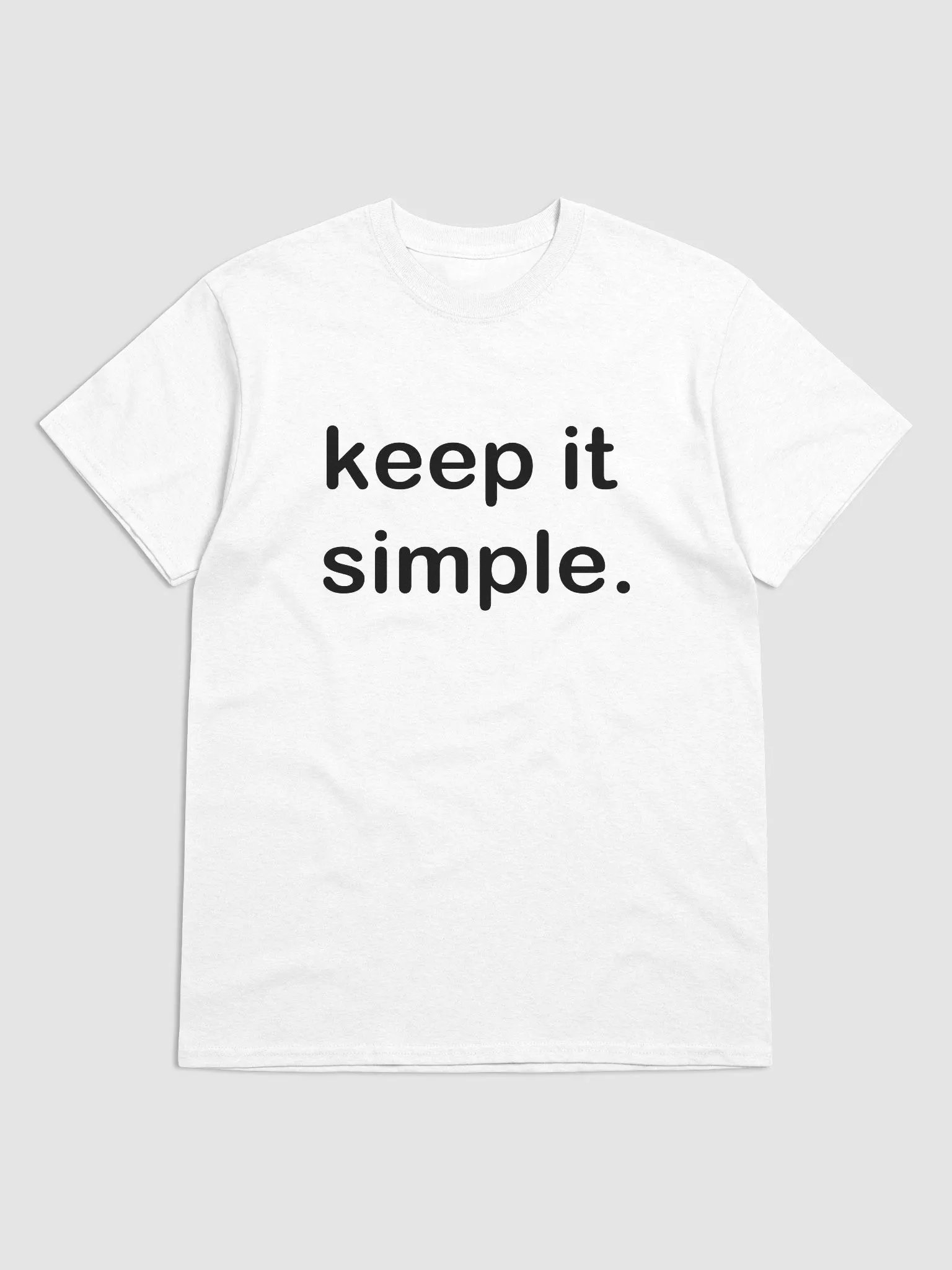 keep it simple. - Heavyweight T-Shirt product image (1)