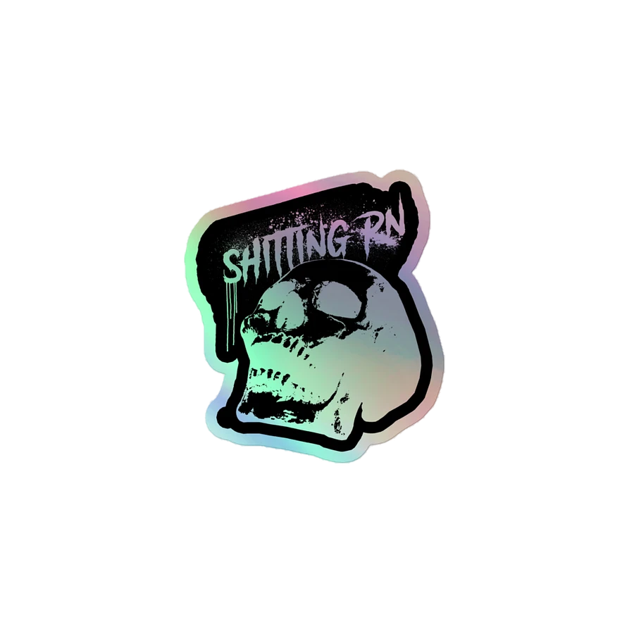 SHITTING RN HOLOGRAPHIC STICKER product image (1)