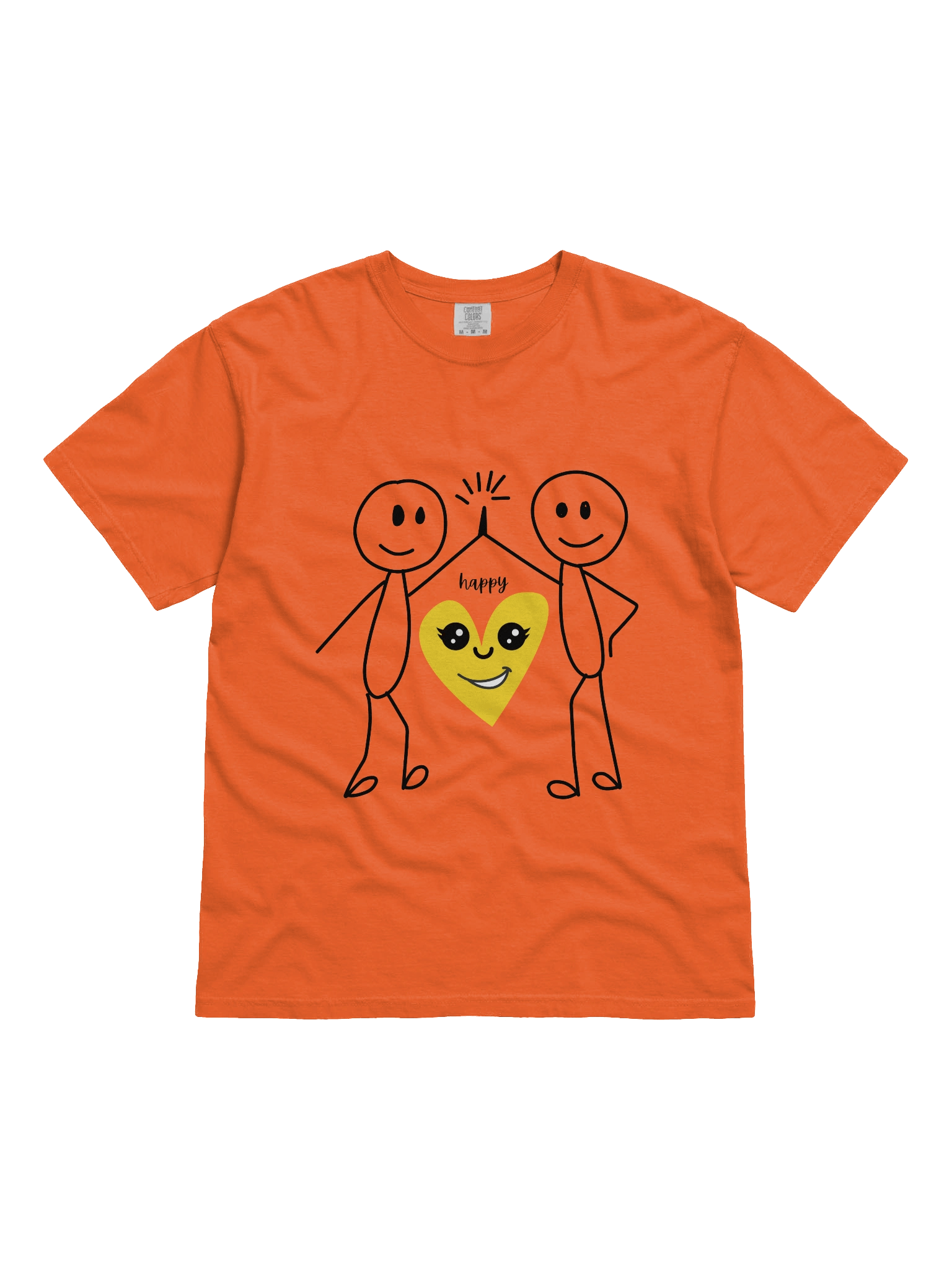 Happy Comfort Colors Heavyweight T-Shirt product image (1)