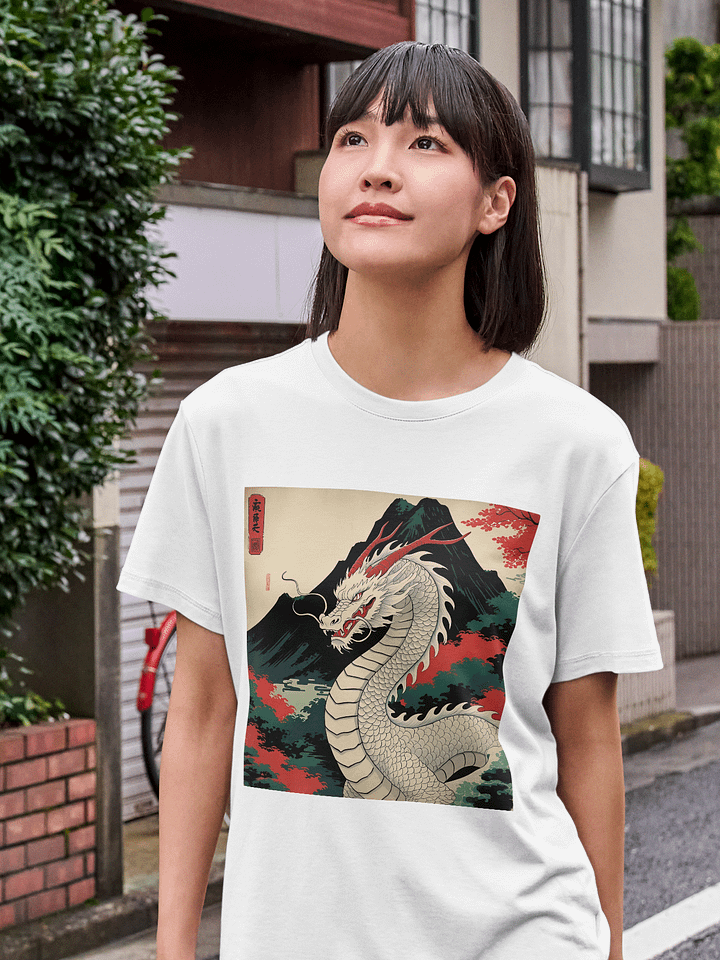 Ryoshin - Shiro no Ryū (White Dragon), Ancient Ryū Collection, T-Shirt, Front Design product image (109)