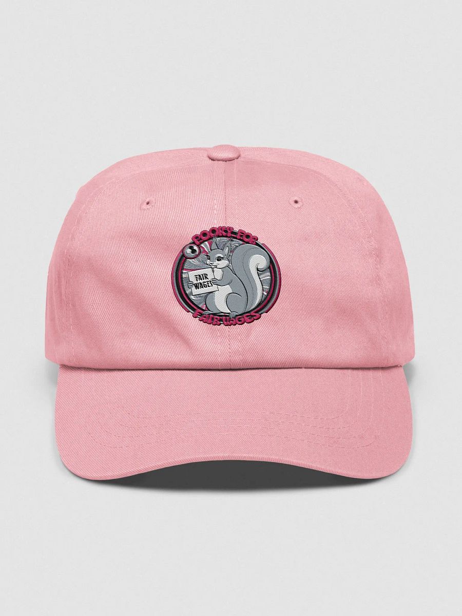 Baseball Hat, Embroidered: Pooky For Fair Wages product image (1)