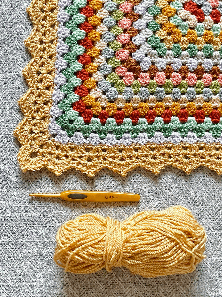 Granny Love Blanket Pattern product image (1)