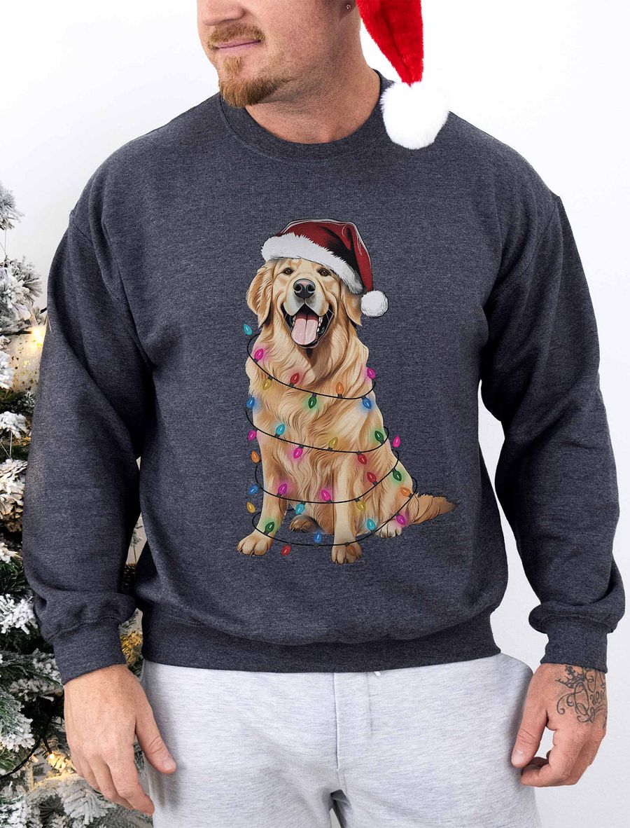 Funny Golden Retriever Christmas Sweatshirt for Goldie Paw-rents product image (1)