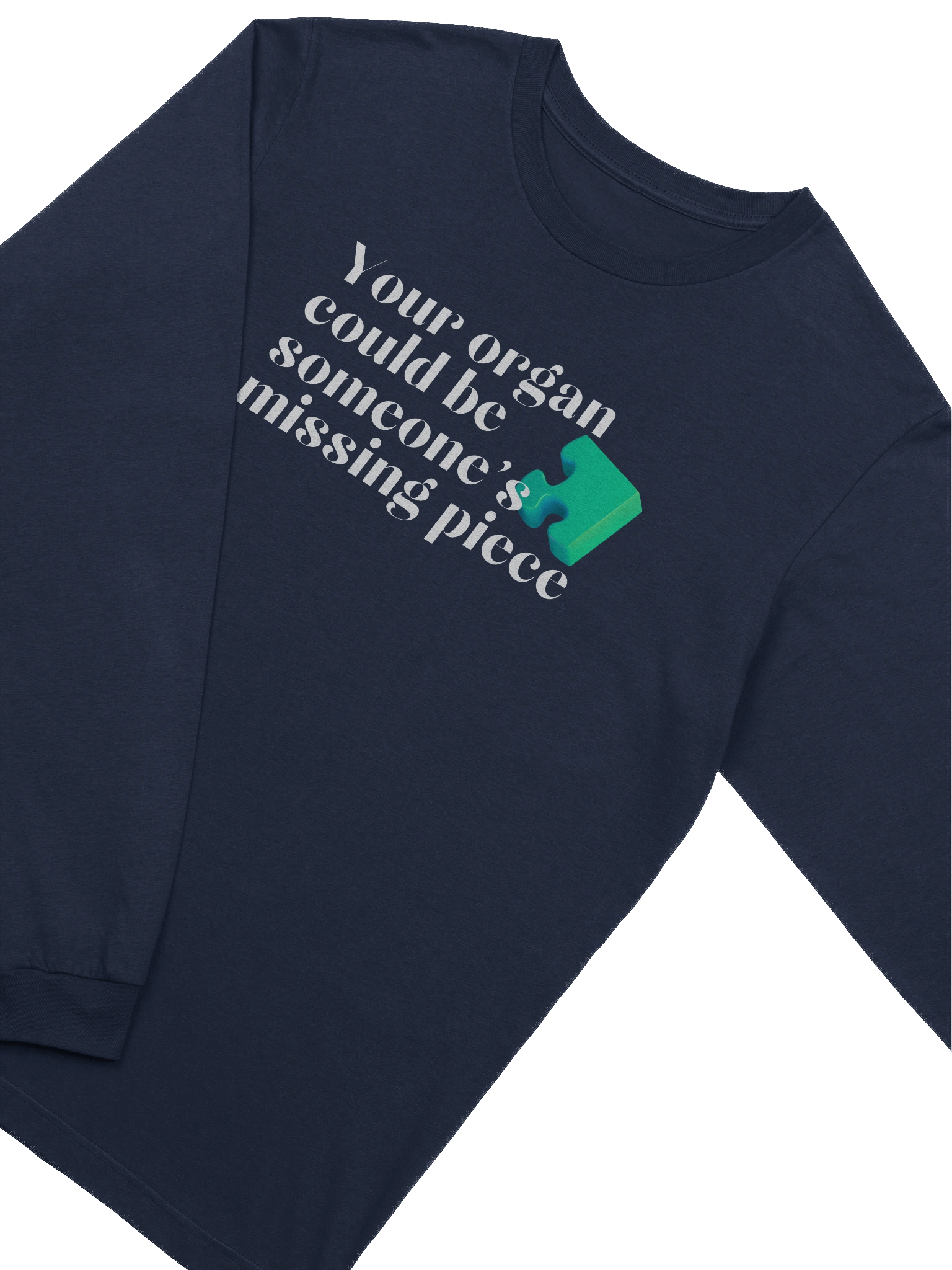 Missing Piece Puzzle Long Sleeve Tee product image (3)