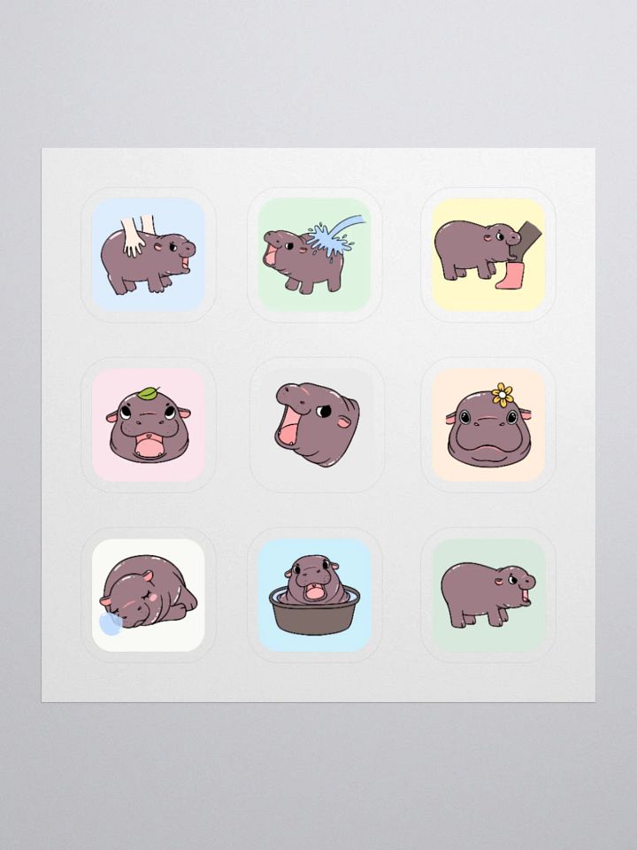 MOODENG'S STICKERS product image (1)