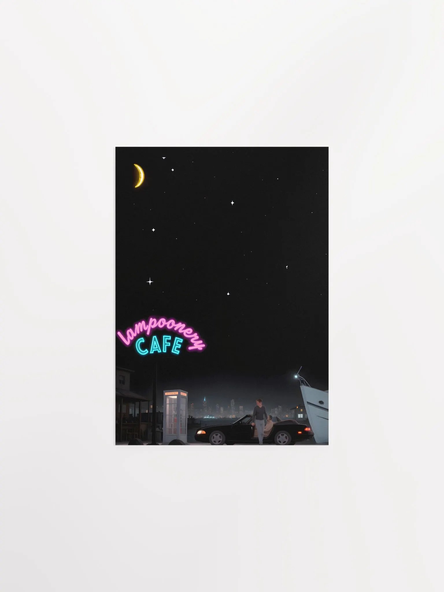 Miami Vice - Lampoonery Cafe Poster! product image (4)