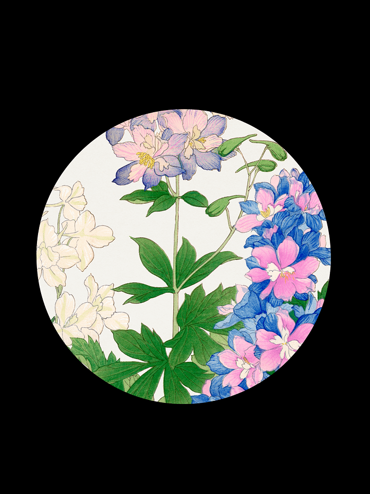 Delphinium. Hardcover JournalBook® product image (1)