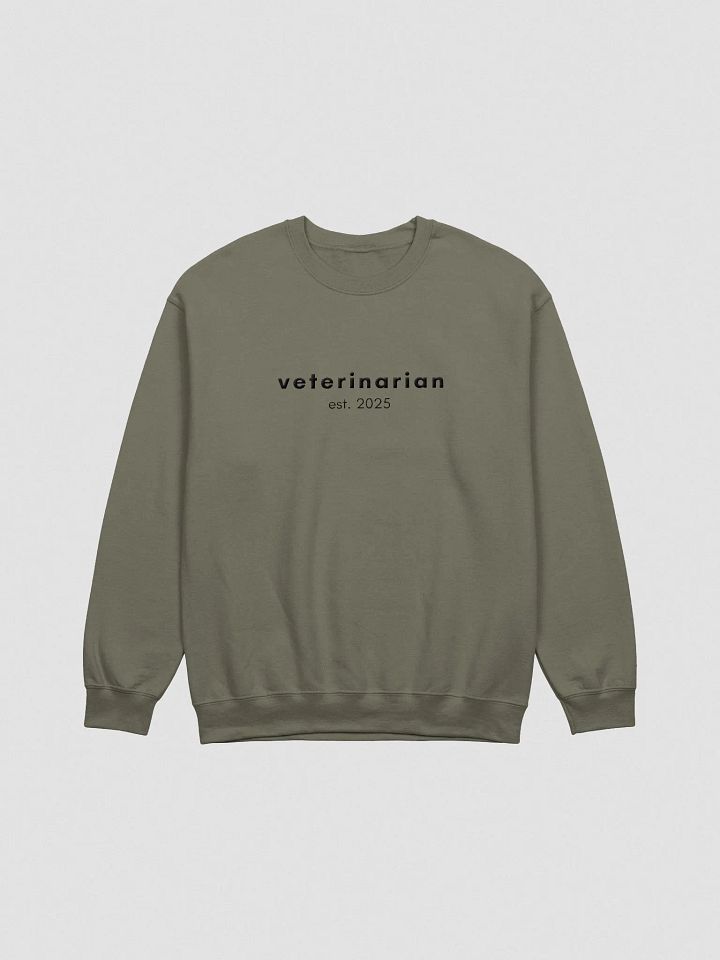 VETERINARIAN Established 2025 Embroidered Crewneck Sweatshirt product image (2)