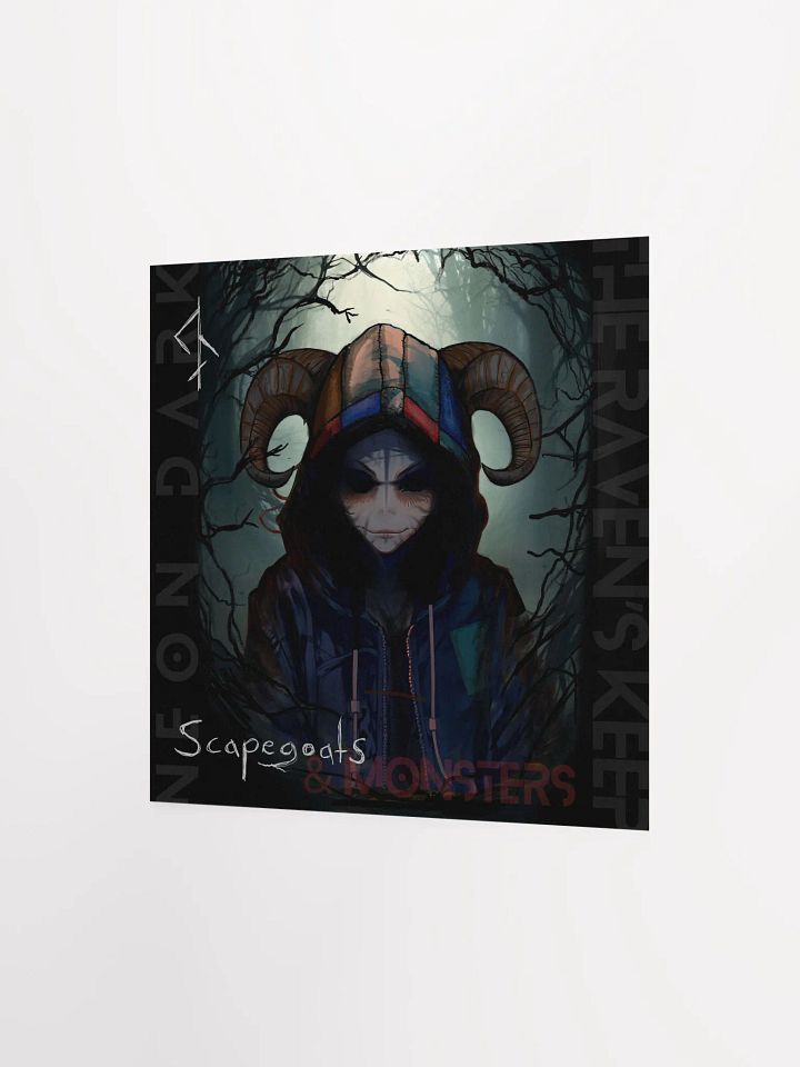Scapegoats and Monsters Cover Enhanced Matte Paper Print Poster product image (2)