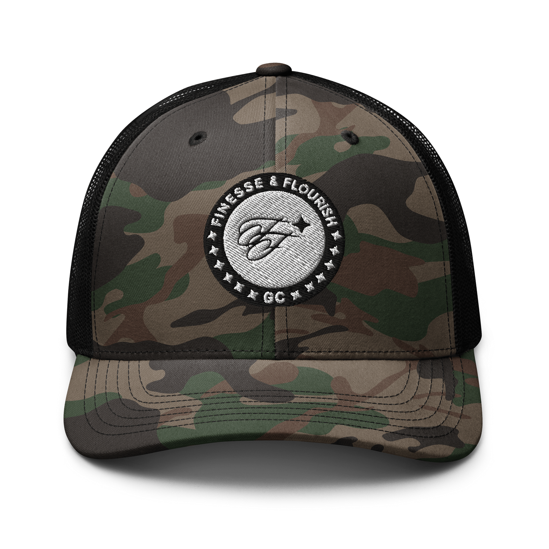 F&F GC Camouflage Trucker Hat product image (1)