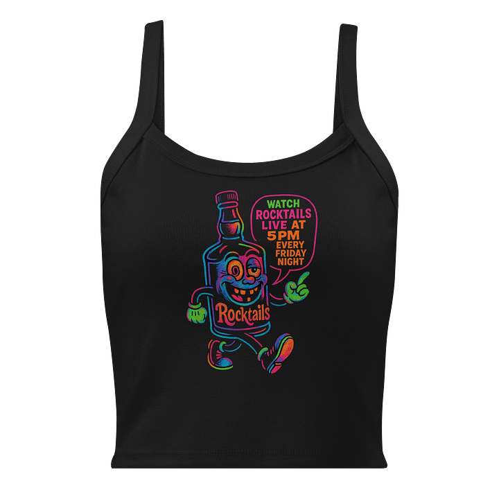 Mr. Bottle "black light" Ladies Tank product image (2)