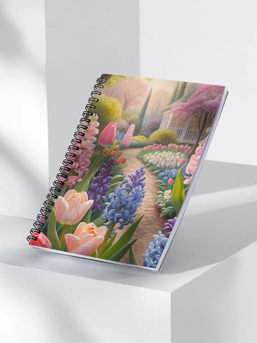 Enchanted Garden Dreams Spiral Notebook product image (3)