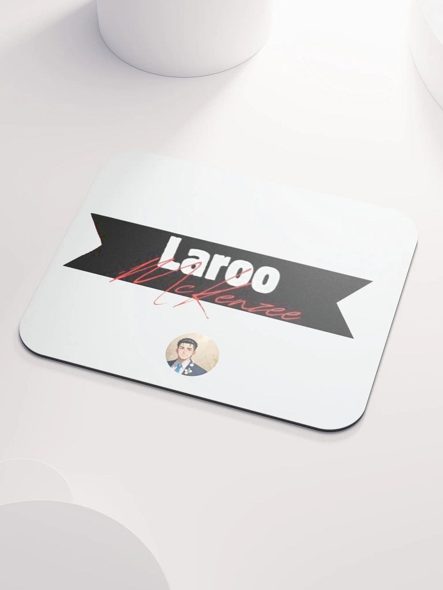 Laroo's Signature Mouse Pad (White) product image (3)