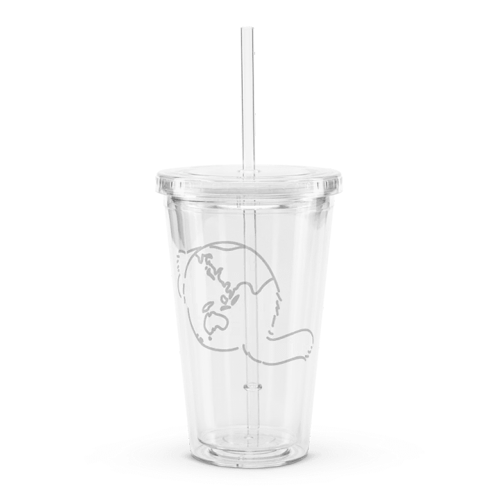 Planet Manul Asia & Oceania - Transparent Cup & Straw product image (2)