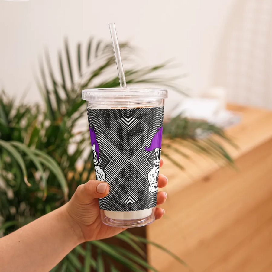 Enigma Nation Double Wall Clear Plastic Tumbler (16 oz) product image (12)