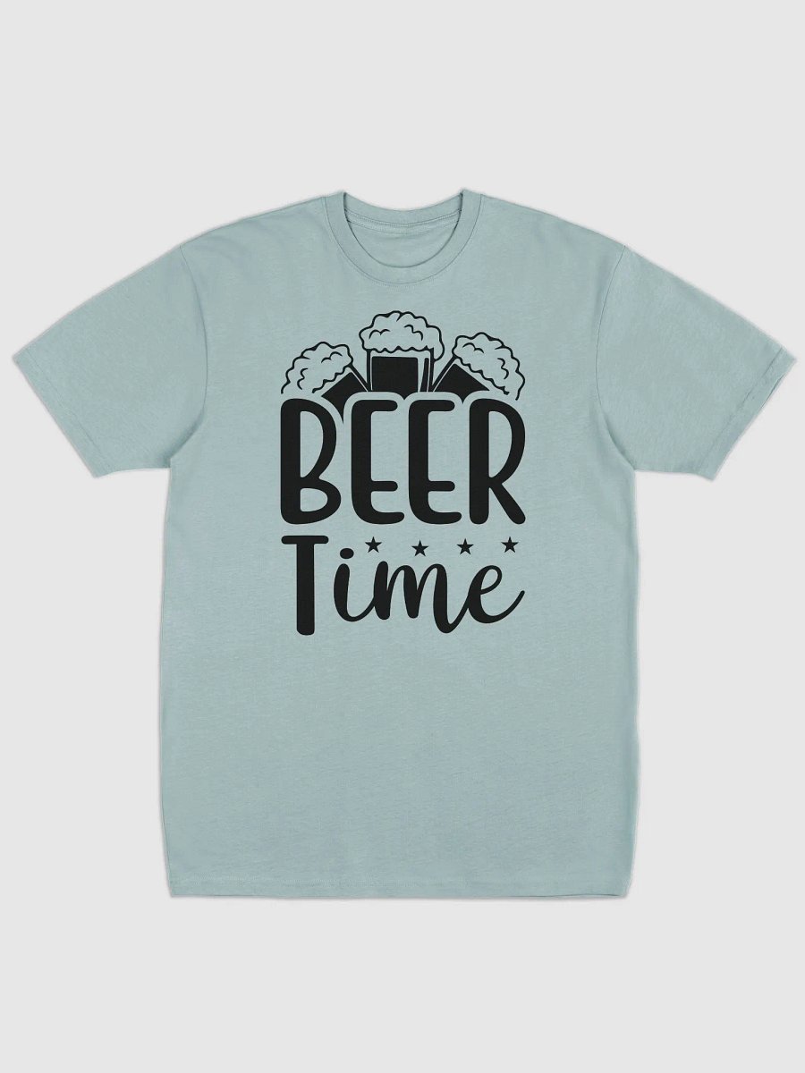 Shadowed Elegance Tee Cheers to Beer Time: The Ultimate Funny Drinking Apparel for Craft Beer Lovers! product image (1)