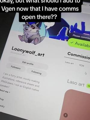 Vgen name: Loonywolf_art  #commission #vgencommission #Vgen #drawing #digitalartist #digitalart #commission 